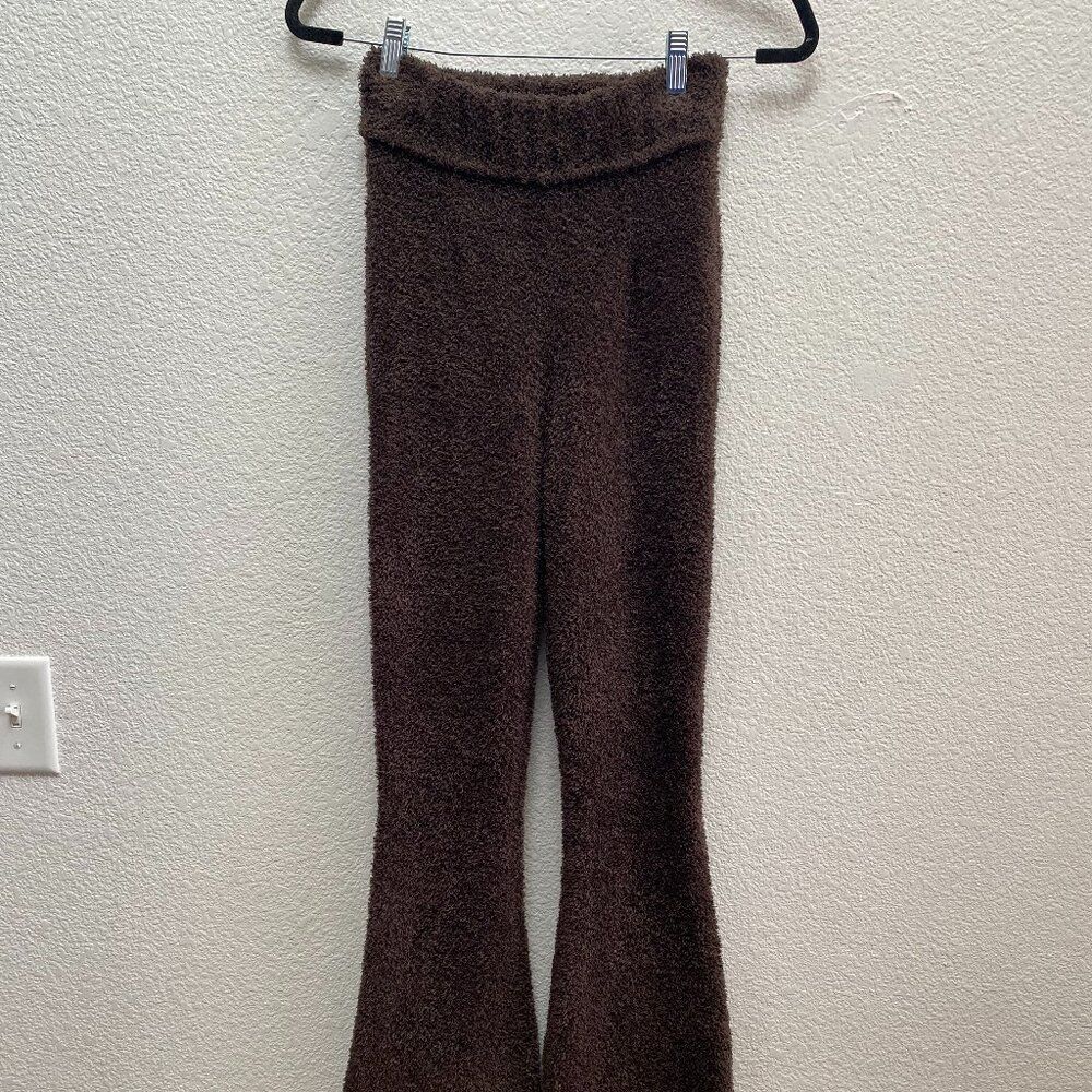 Out From Under Nico Sweater Flare Pants Fuzzy XS Extra Small Urban Outfitters